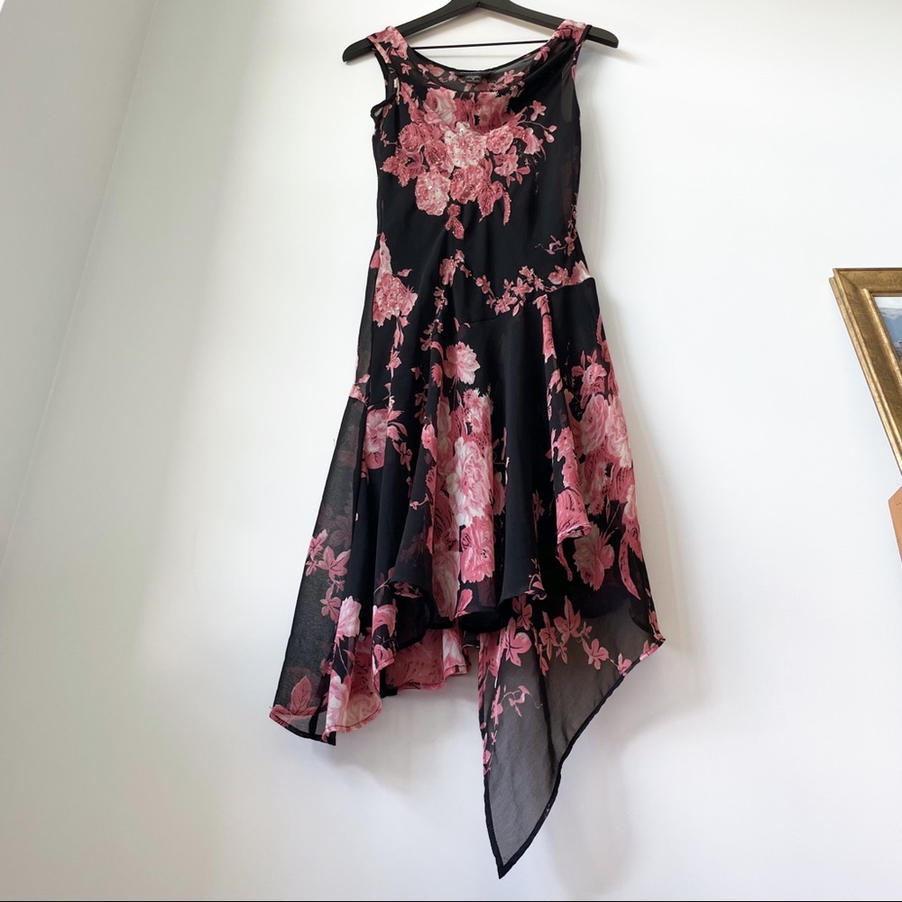 Vintage Connected Y2K Floral Sequin Slip Dress - Picture 11 of 16